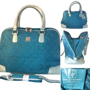 Diane Von Furstenberg Quilted Weekender Bag